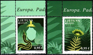 Литва, 2022, Европа, 2 марки